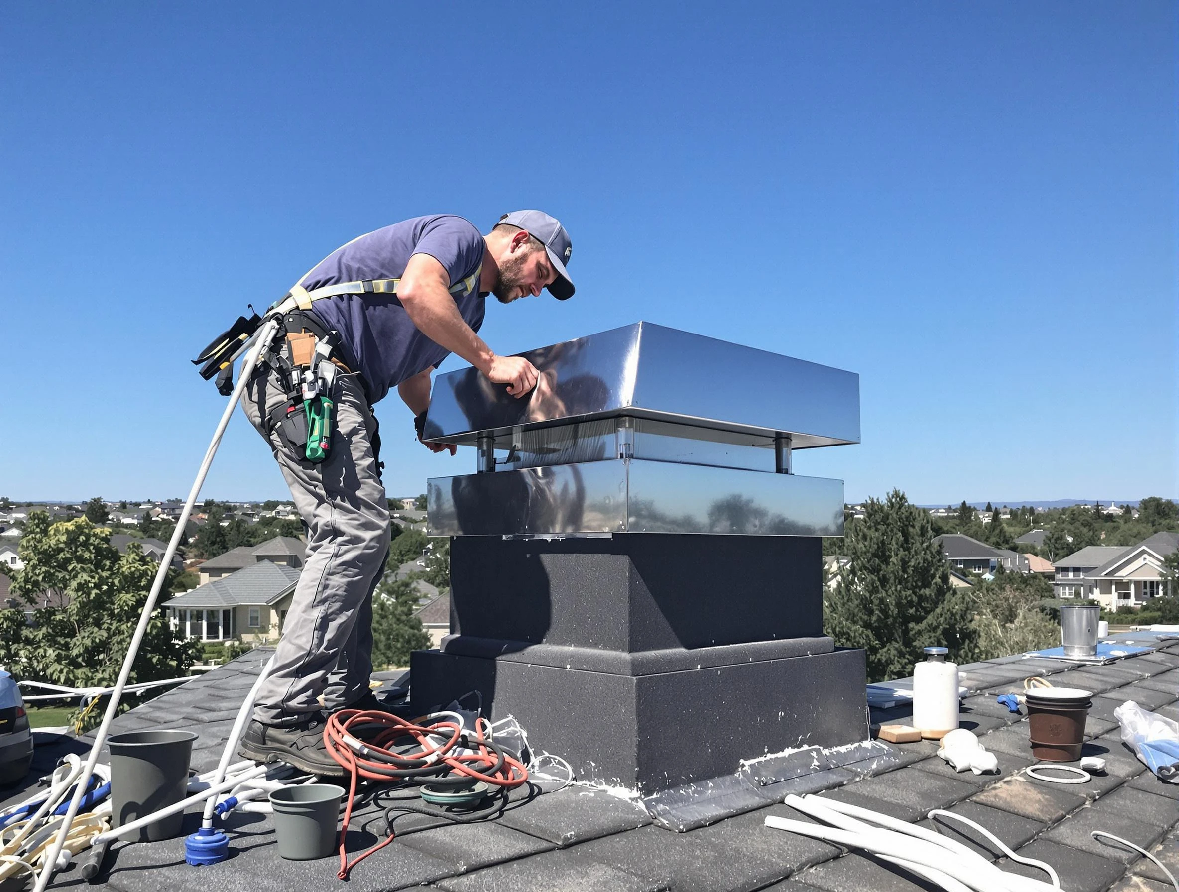 Chimney Cap Services in Chelsea