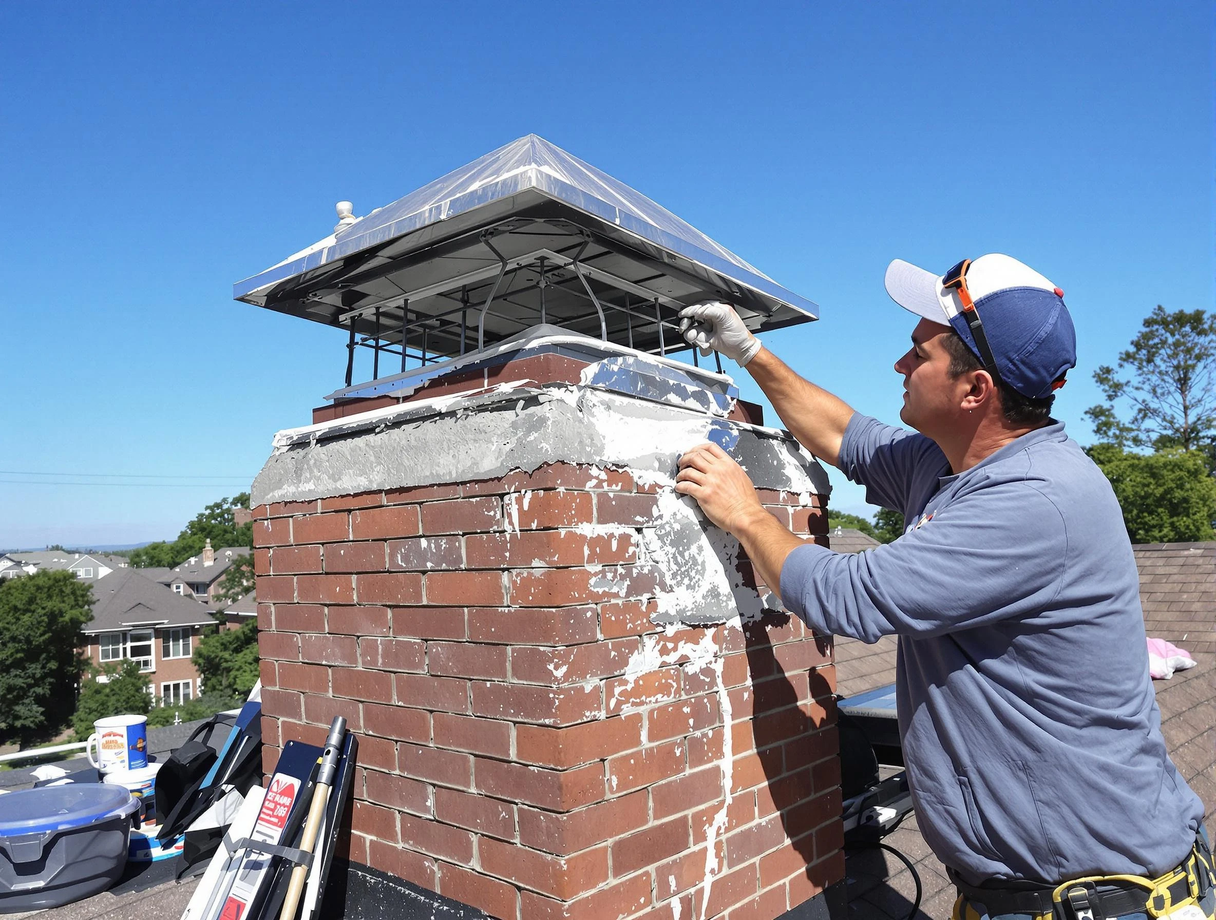 Chimney Crown Services in Chelsea
