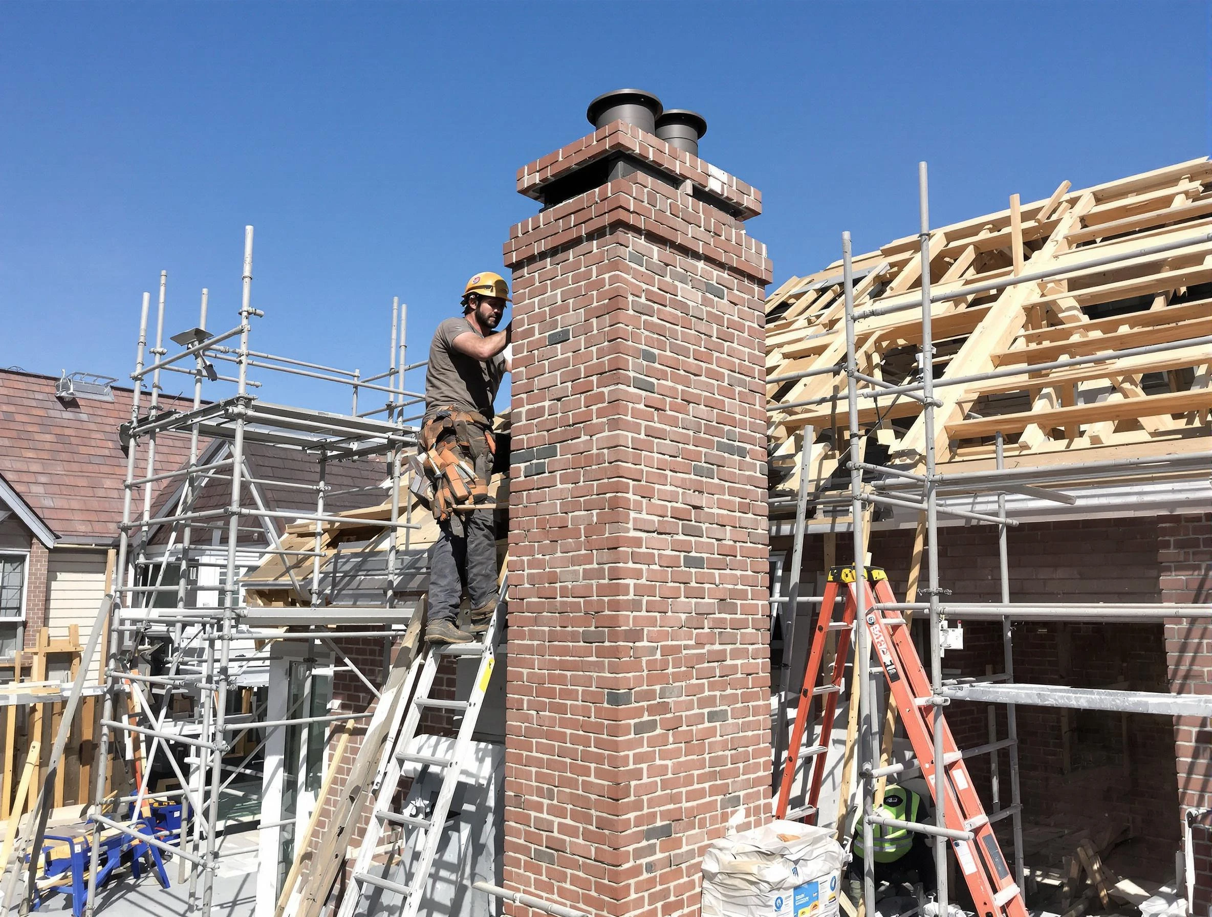New chimney installation completed by Chelsea Chimney Sweep in Chelsea, MA