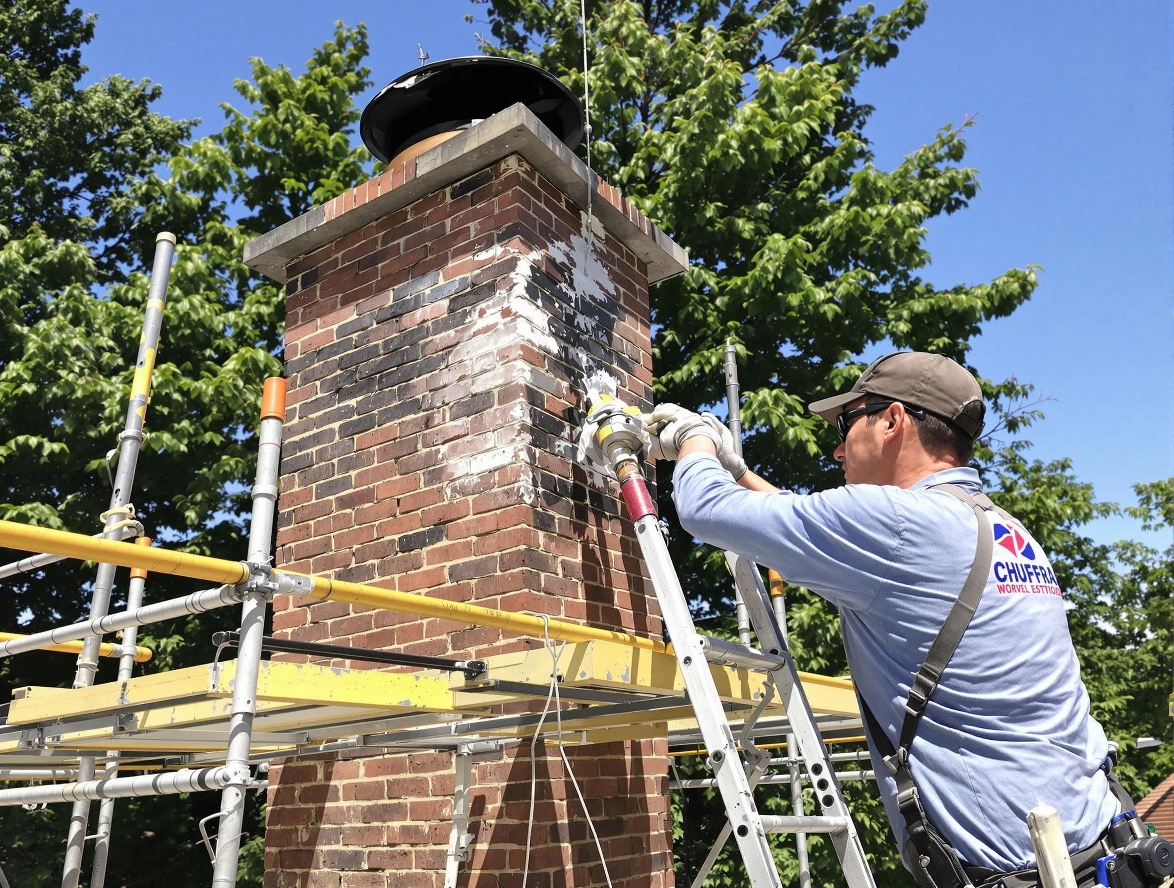 Structural chimney repair by Chelsea Chimney Sweep in Chelsea, MA