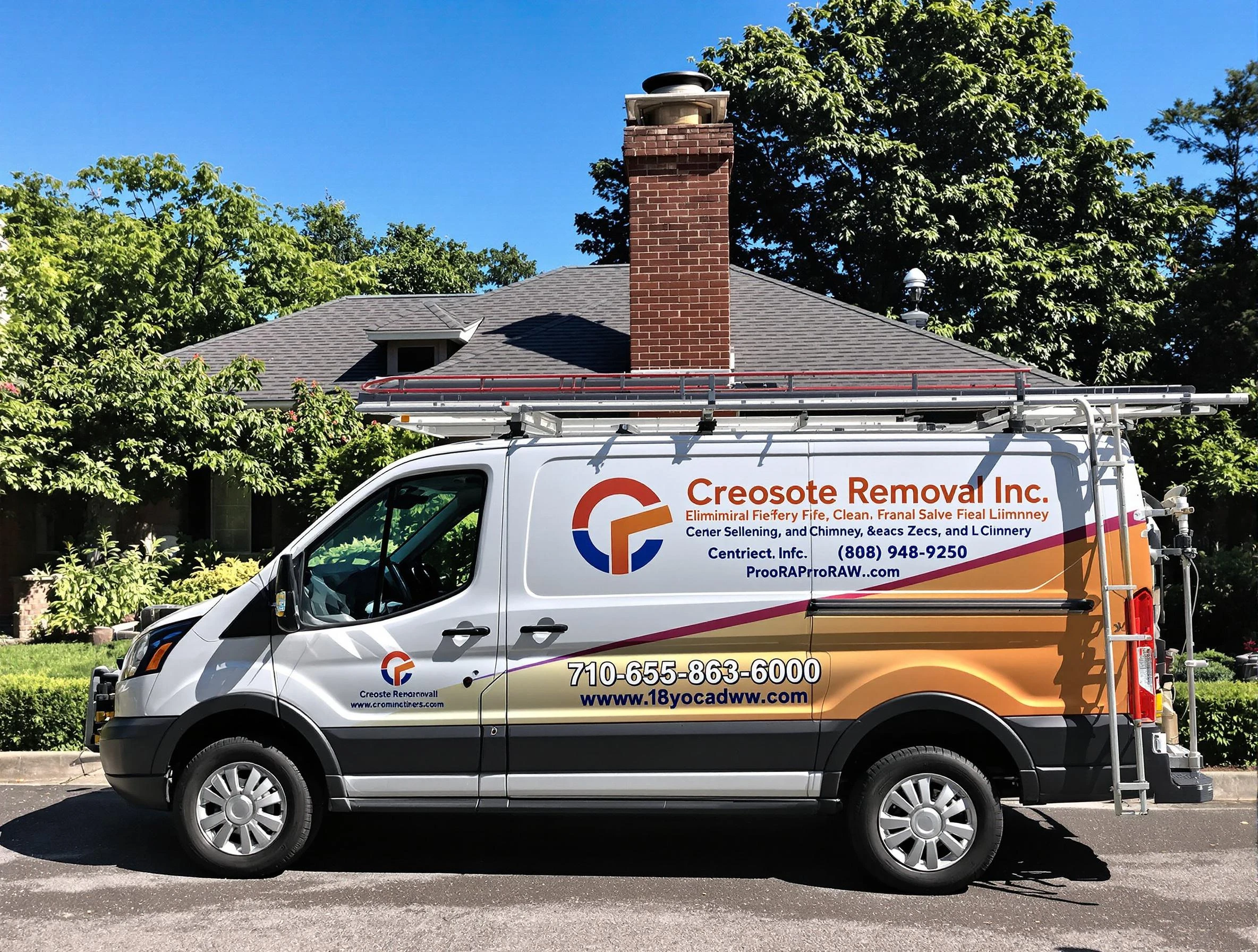 Chelsea Chimney Sweep technician removing creosote safely in Chelsea, MA